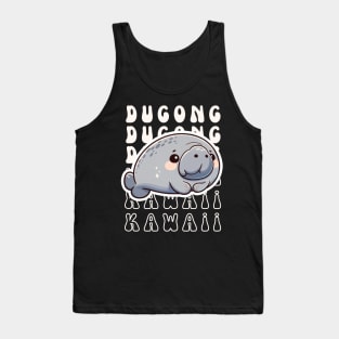 Kawaii Dugong Tank Top